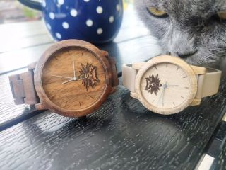 The Witcher :) #woodenwatch #handcrafted #rucnivyroba #drevenehodinky #protiproudu #adversoflumine #robswooddesign #nature...